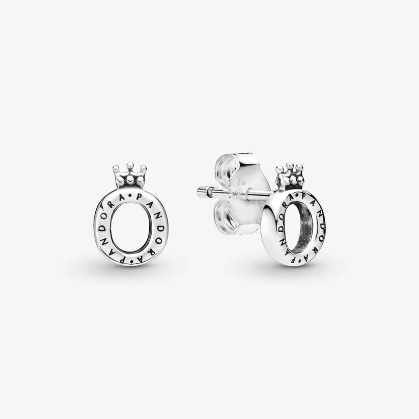 Polished Crown O Stud