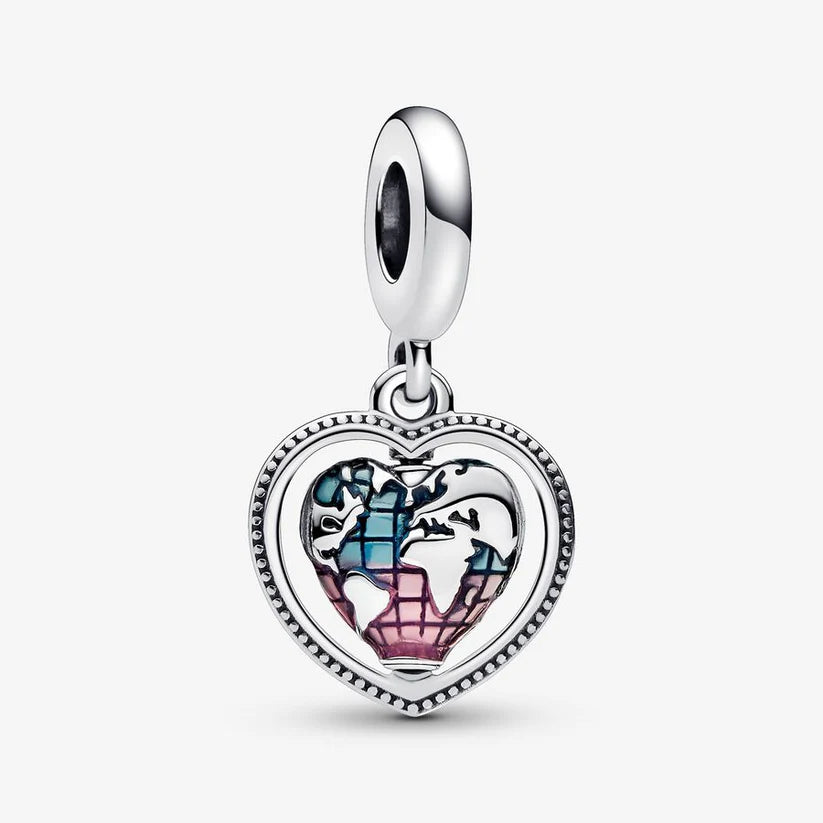 [690] Family Spinning Heart Globe