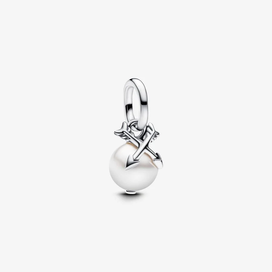Pearl & Arrows Mini Dangle