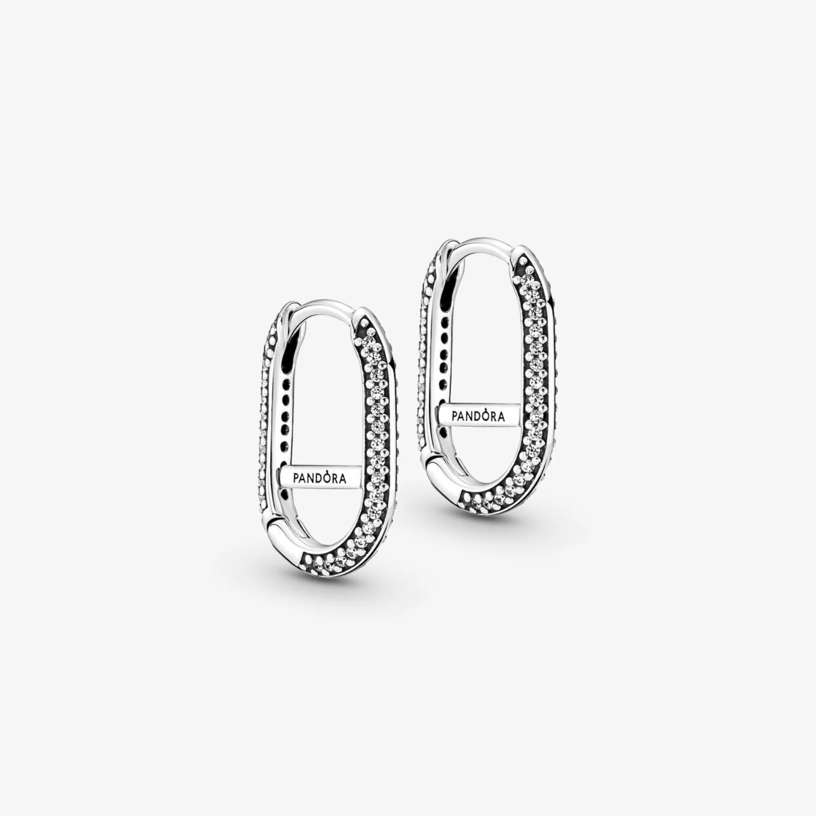 ME Pavé Link Hoops
