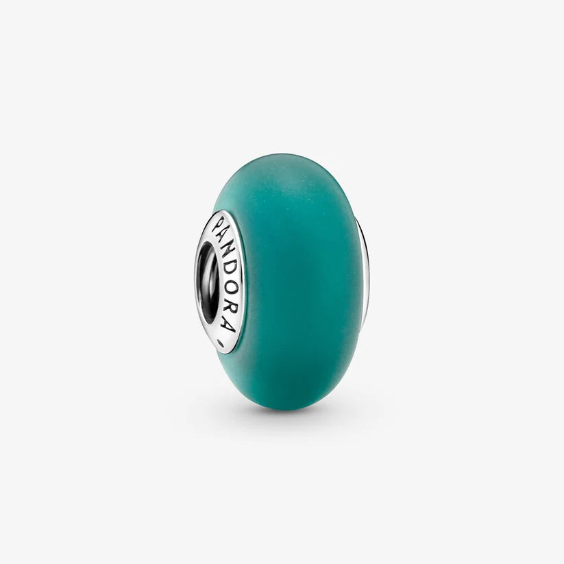 Matte Green Murano Glass