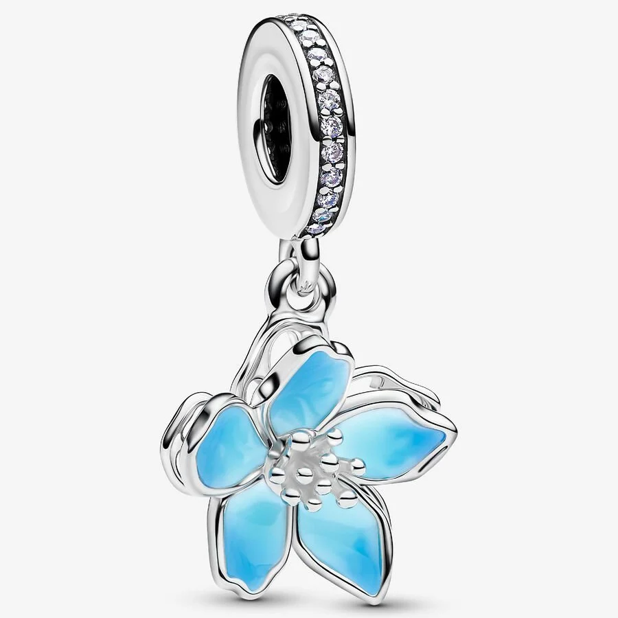 [13046] Blue Blossom Dangle