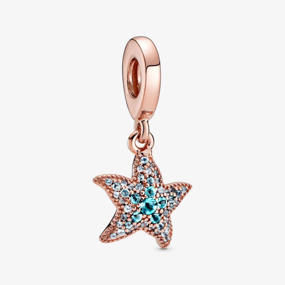 Sparkling Starfish Dangle