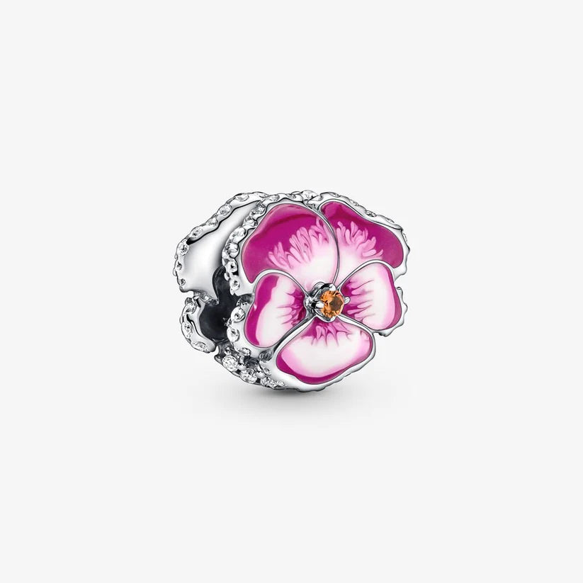 Pink Pansy Flower