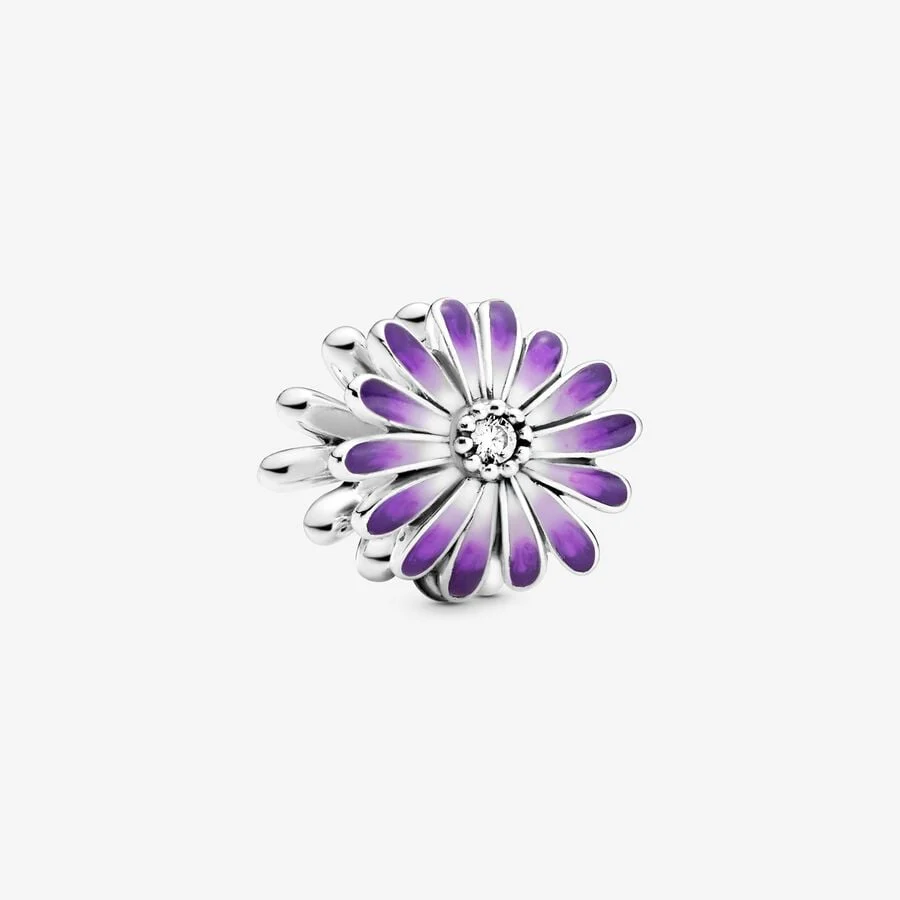 [917] Purple Daisy Charm