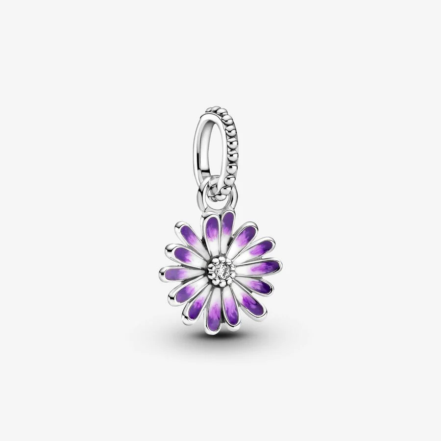 [918] Purple Daisy Dangle