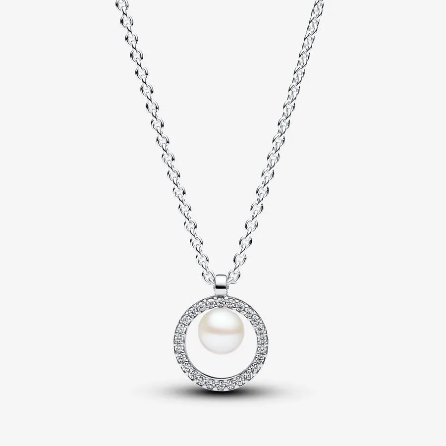 [13240] Circle & Treated Freshwater Cultured Pearl Collier