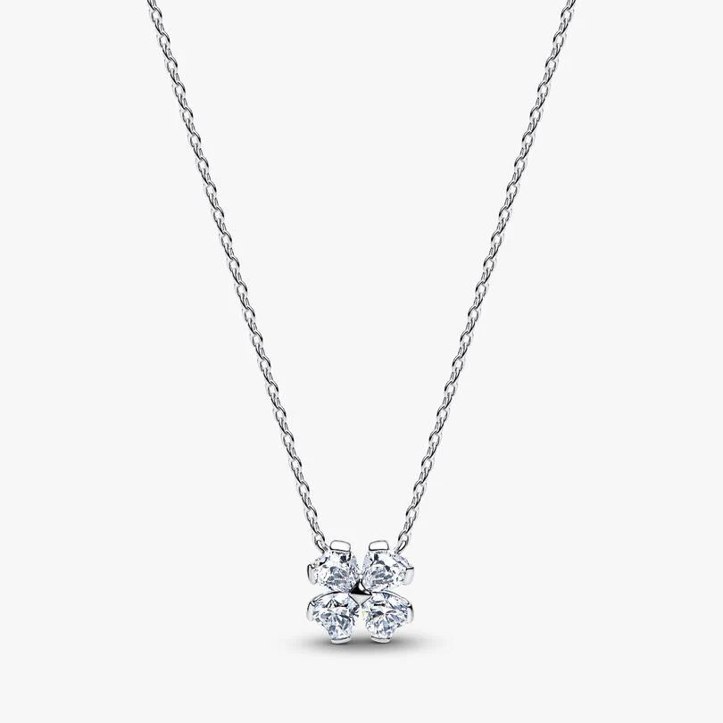 [99102] Sparkling Lucky Clover Pendant