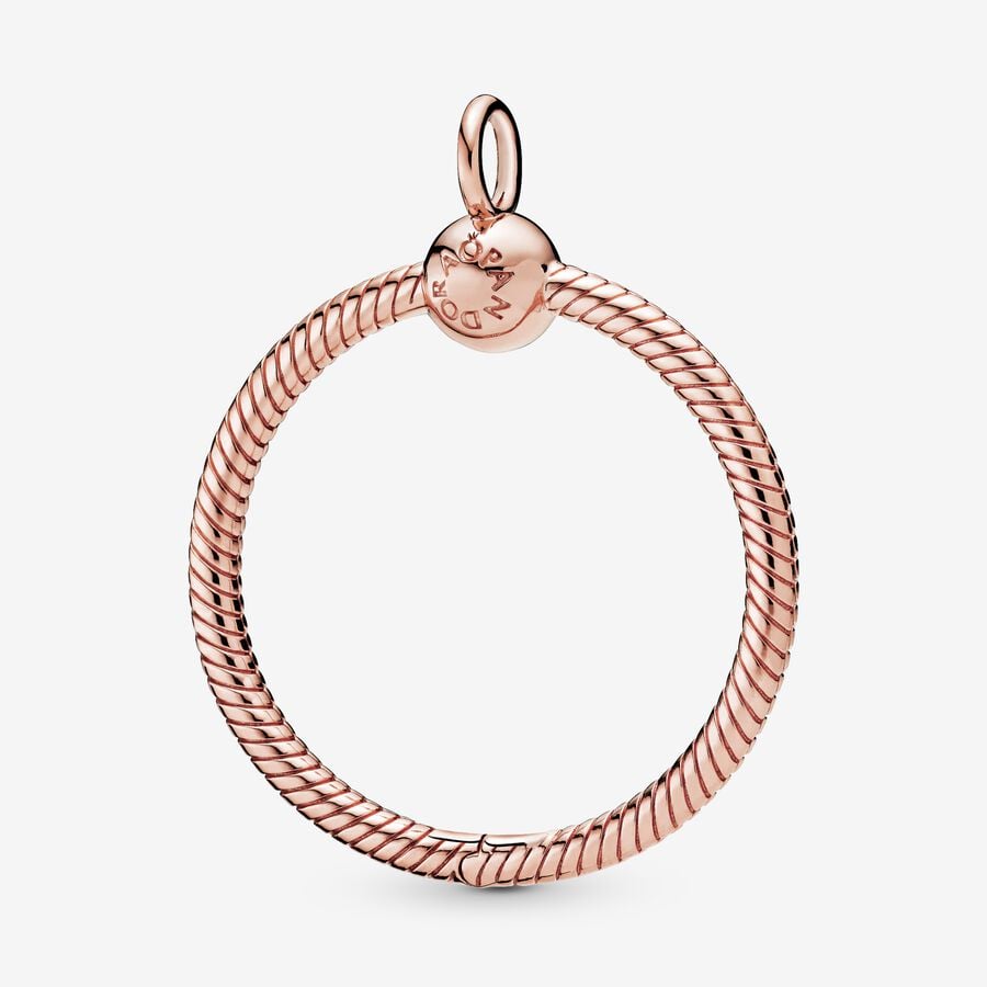 O Pendant Medium Rose