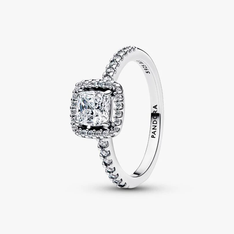 Sparkling Square Halo 52