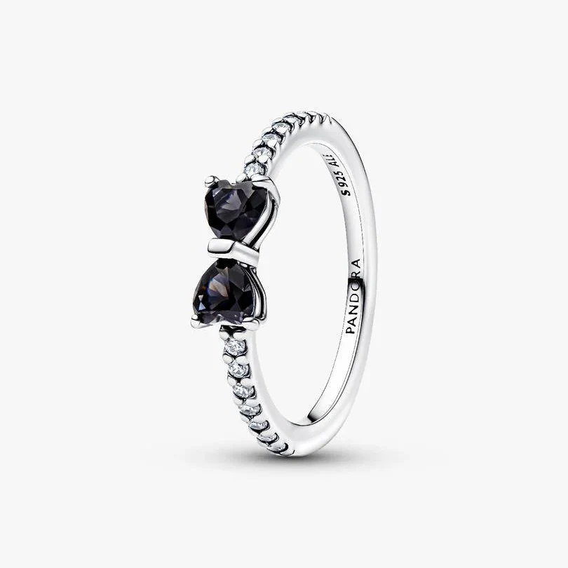 Sparkling Black Bow 56