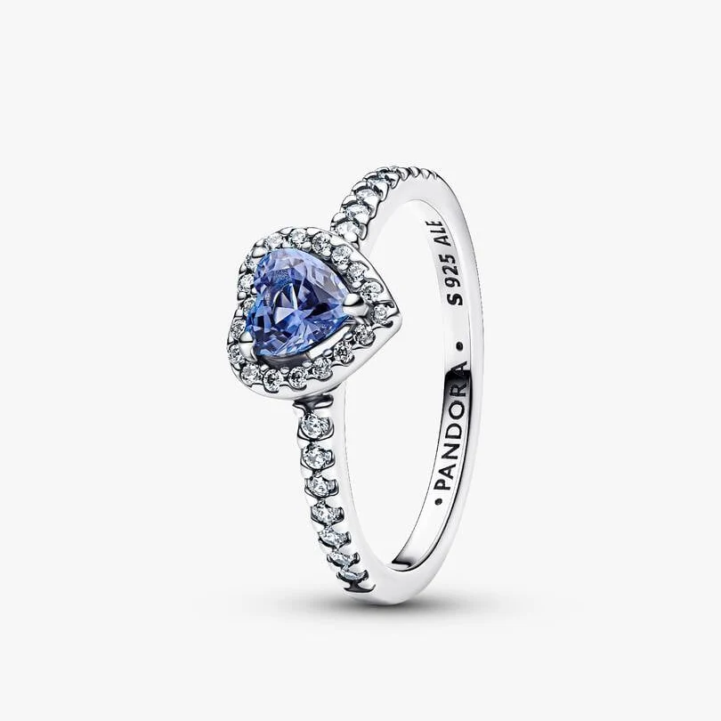 Elevated Blue Heart 58