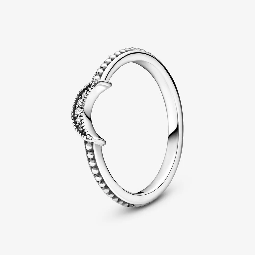 Crescent Moon Beaded 54
