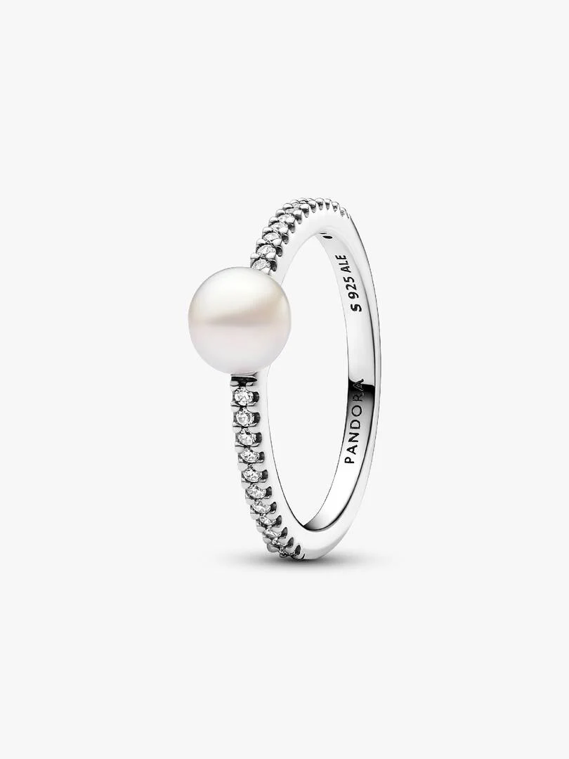 Cultured Pearl & Pavé