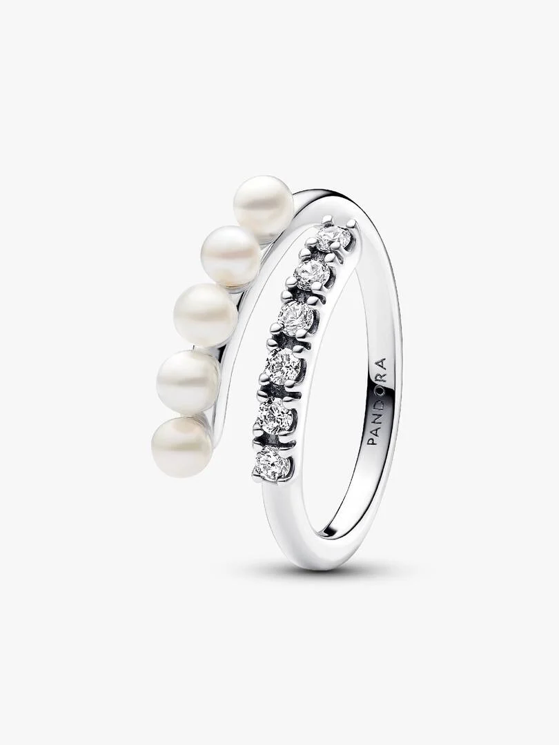 Cultured Pearls & Pavé Open 56