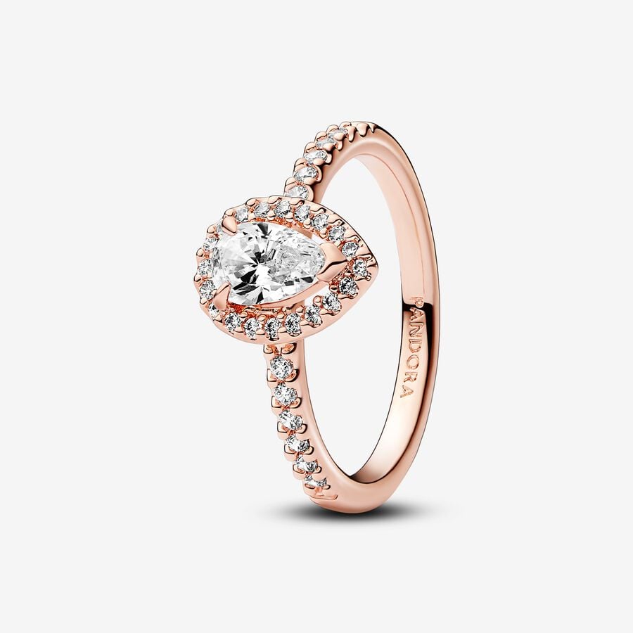 Sparkling Rose Pear Halo 50