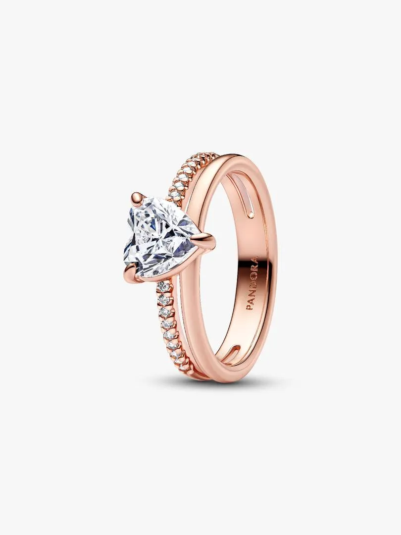 Double Band Heart Rose