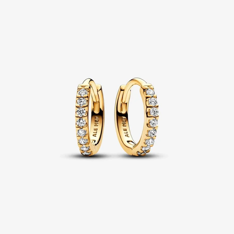 Sparkling Huggie Hoop Shine