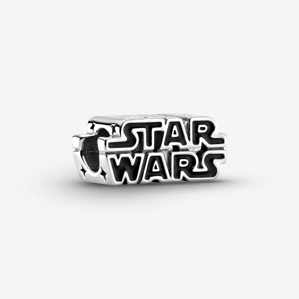 Star Wars Silver 3D Logo