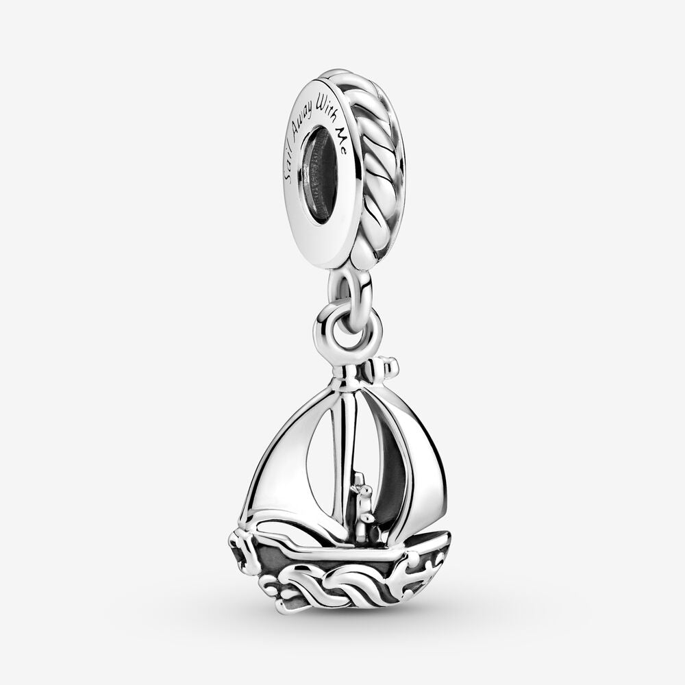 [2364] Sail Boat Dangle