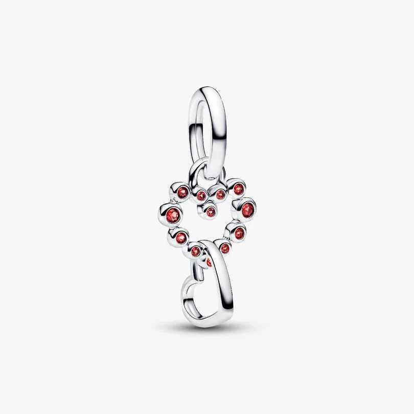 Connected Hearts & Red Stones