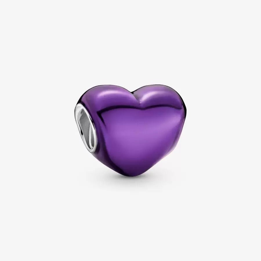 Metallic Purple Heart