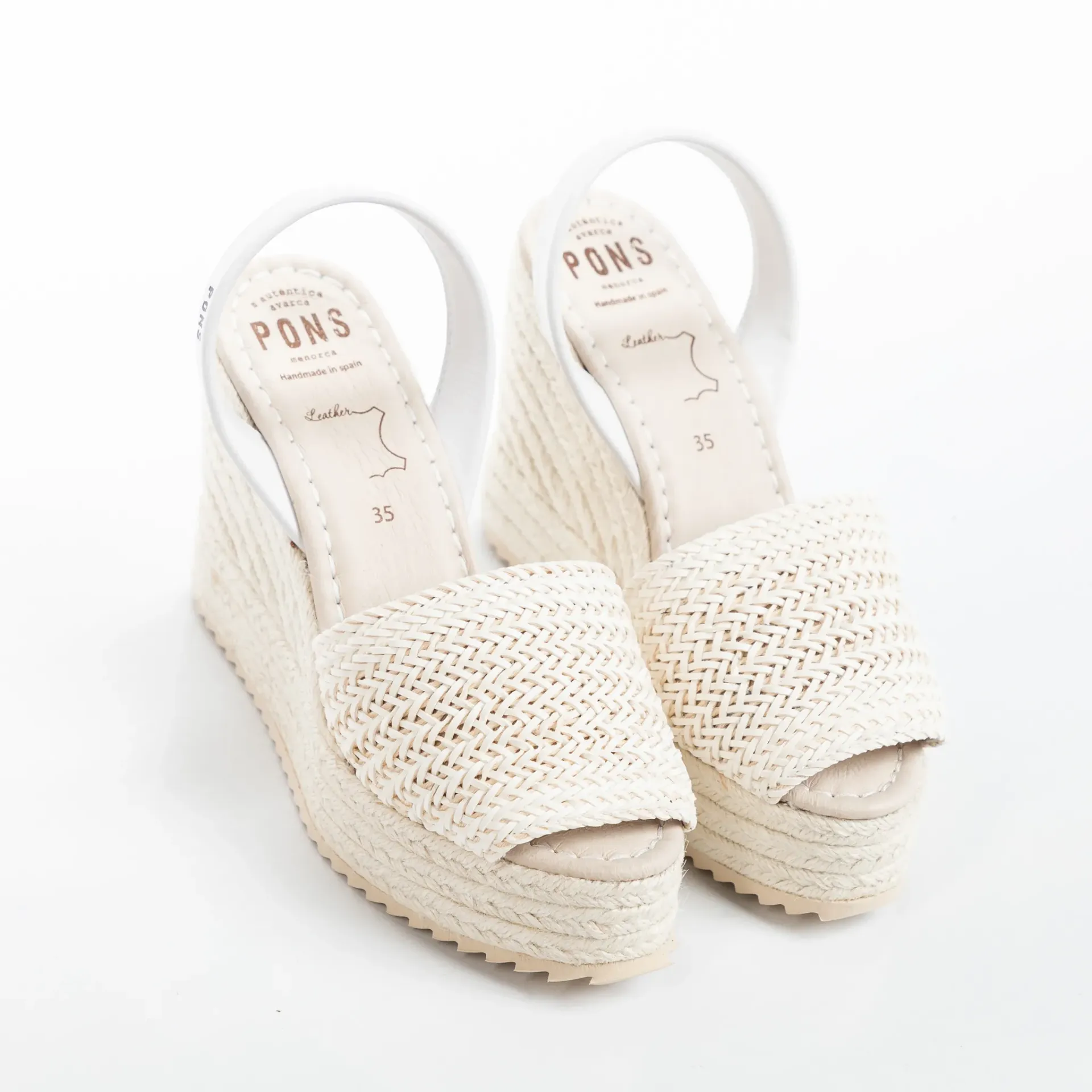 [1700] SANTA ANA TRENZA WHITE 38