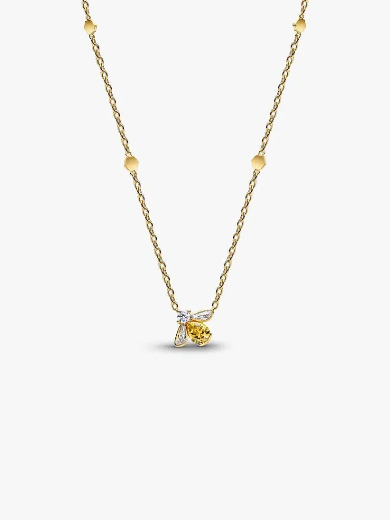 [99122] Honey Bee Pendant Necklace