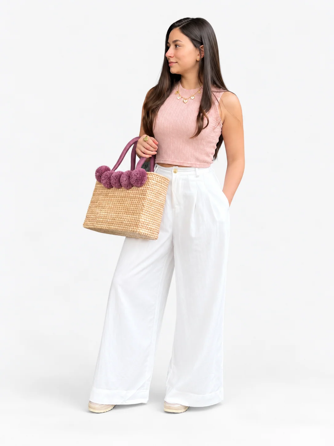 PANTALON NORA BLANCO