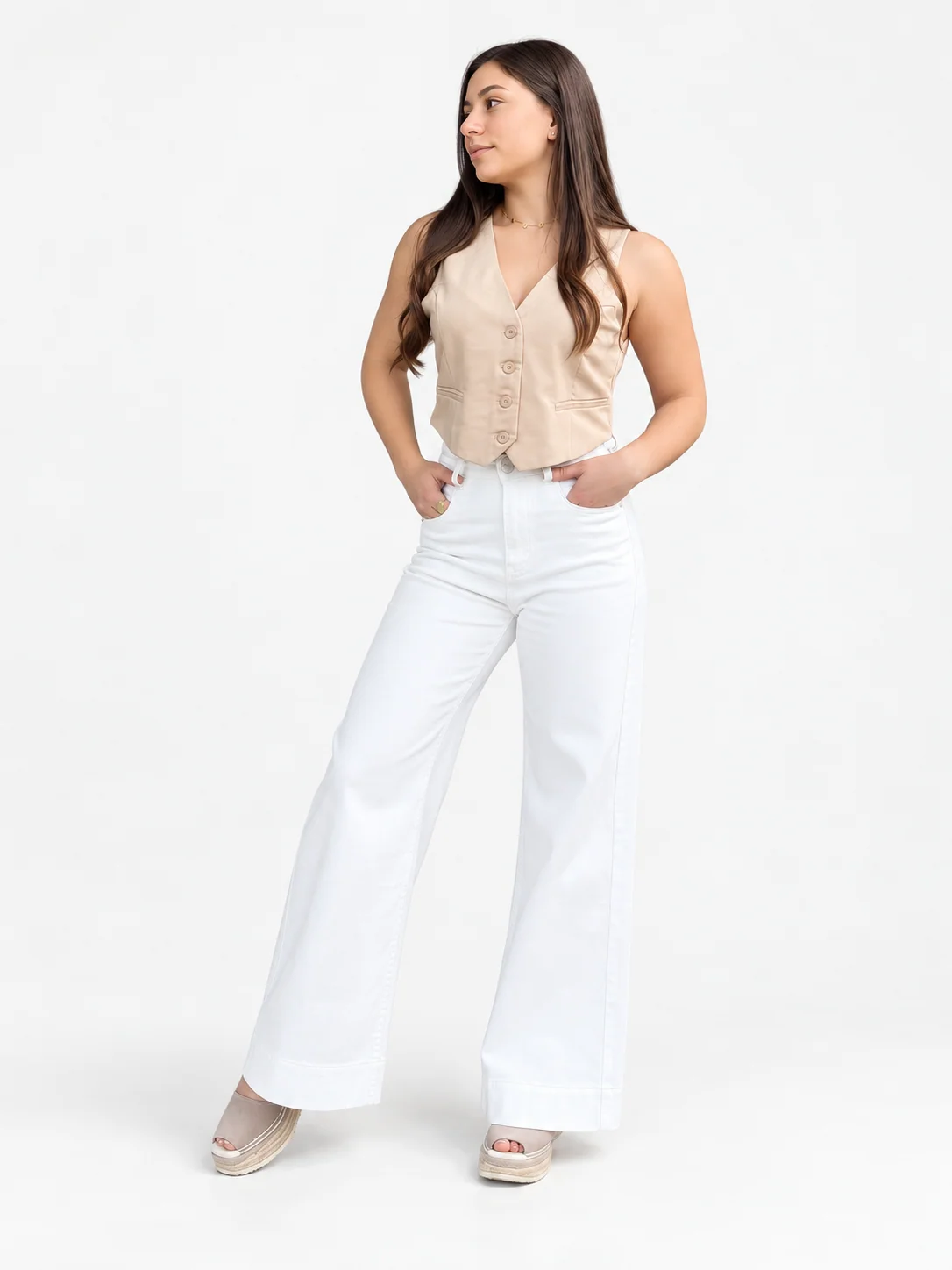 JEANS CLEO BLANCO